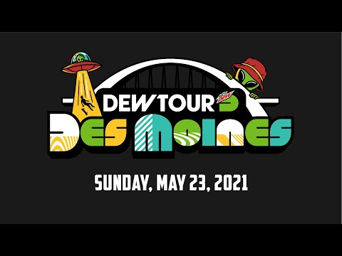 LIVE: Dew Tour Des Moines 2021 - Men's and Women's Adaptive Street and Park Skateboarding Finals | D