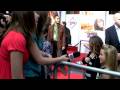 Noah Cyrus and Emily Grace Reaves - Hannah Montana Movie Premiere