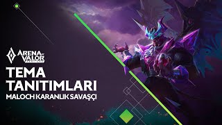 Maloch Karanlık Savaşçı Tema Tanıtımı | Arena of Valor Yeni Çağ VP32