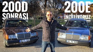 90'LAR | Mercedes 200D W124 sonrası şimdi de 200E test ettik