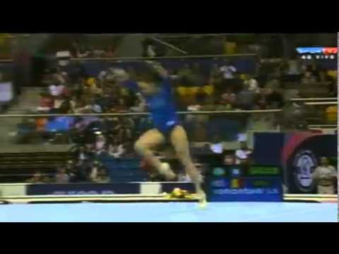 Larisa Iordache - Floor (2014 Doha World Cup)