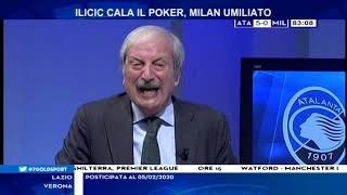 Atalanta Milan 5-0 Con Tiziano Crudeli