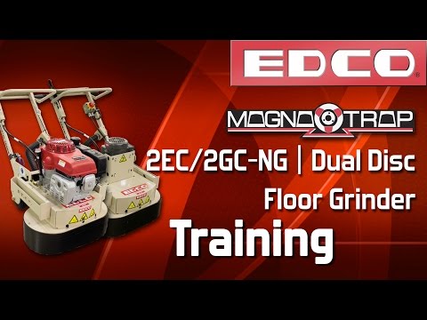 Magna-Trap® Dual Disc Concrete Grinder Training Video