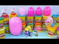 sofia the first kinder surprise eggs play doh peppa pig frozen dora doc mcstuffins hello kitty