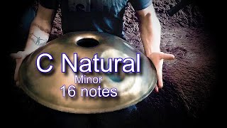 C Natural Minor 16 notes Atom Handpan