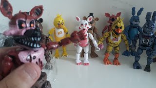Fnaf 4 Aksiyon Figürleri Geldi Orjinal Değiller
