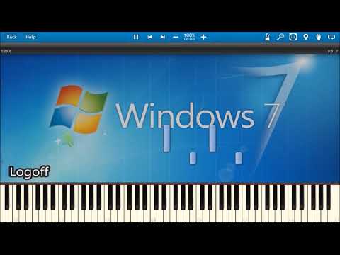 WINDOWS 7 SOUNDS IN SYNTHESIA