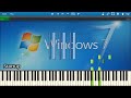 WINDOWS 7 SOUNDS IN SYNTHESIA