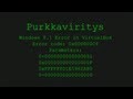 Windows 8.1 Error 0x000000C4 in Virtualbox
