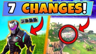 Fortnite Update: 7 SECRET CHANGES! – NEW Omega Colors, Soccer Stadium (Battle Royale New Gun/Skin)