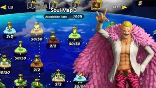 One Piece Pirate Warriors 4 Doflamingo Max Soul Map Gameplay