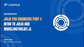 Julia For Engineers Part 1 Intro To Julia And Modelingtoolkit