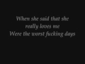 Killing Me Inside-The Tormented Lyrics