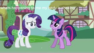 Rarity Turn Into A Giantess