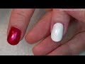 4th of July Nails Heart Flags