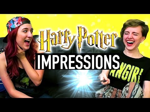 Harry Potter Impressions Challenge SPELL EDITION ft. Brizzy Voices