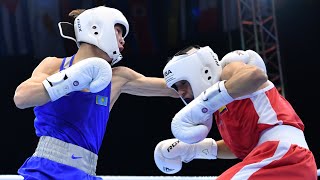 Beksultan Boranbek Kaz Vs. Justin Múnevar Col Iba Youth World Championships 2024 Final 51Kg