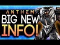 Anthem | MORE ALPHA / BETA TESTS SOON - Exclusive Preorder Loot + Open Demo Details