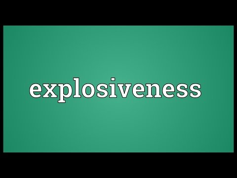 Header of explosiveness