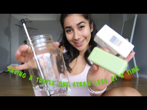 NET ZERO STRAW REVIEW // Portable Reusable Straw // Reducing Single use plastic waste - YouTube
