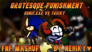 [FNF MASHUP] Grotesque Punishment (Too slow x Unlaugh/Madness) [Sonic.exe Vs Tri