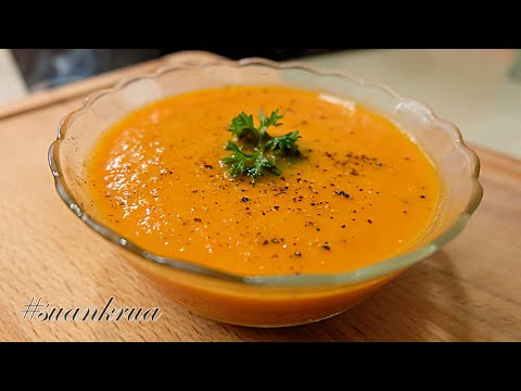 วิธีทำ ซุปมะเขือเทศ ใครอยากผิวสวยสุขภาพดีต้องลองทำรับประทานดูนะ I tomato soup I