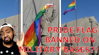 Pentagon UPHOLDS BAN On Flying Pride Flag On Military Bases!