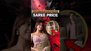 Janhvi Kapoor Glows In Saree At Param Sundari Event