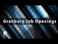 Granbury Job Openings November 26, 2013