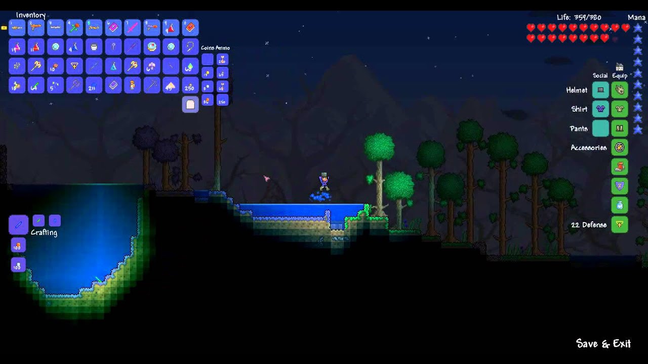 Как в terraria сделать демоническую кирку Как в terraria сделать демоническую кирку