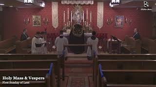 Sunday Mass 6pm ET