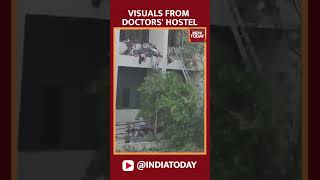Visuals From Doctors Hostel Ahmedabad Plane Crash India Today