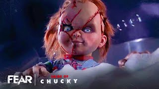 Chucky Electrocutes Tiffany In The Bathtub