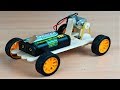 Diy powered car -  How to make dc motor car