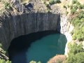 Video over The Big Hole in Kimberley in Zuid Afrika