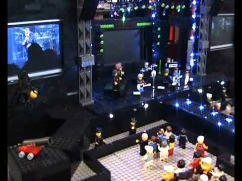 Lego Jimmy Barnes concert 2011 Lego Jimmy Barnes Concert built by ...