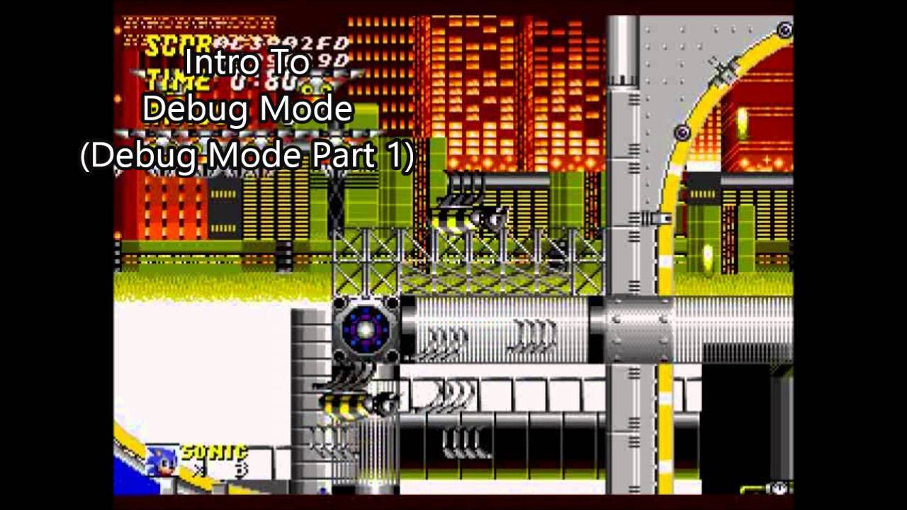 sonic the hedgehog debug mode sonic the hedgehog debug mode