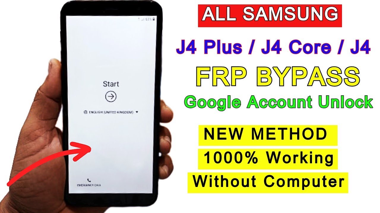 All Samsung J4 Core / J4 Plus / J4 FRP Bypass Without PC All Samsung J4 Core / J4 Plus / J4 FRP Bypass Without PC