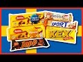 Chocolate from Sweden thanks David Part #2, Marabou, KEX, JAPP, Sport Lunch