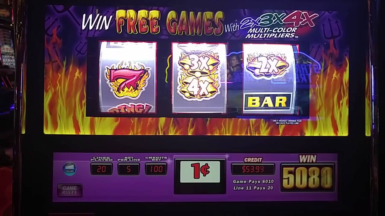 Swinging bells slot machine