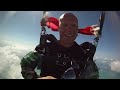 Skydiving into the Blue Hole, Belize