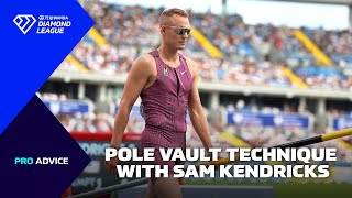 Learning To Pole Vault With Sam Kendricks - Wanda Diamond League