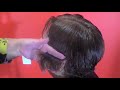 Corte Hongo o Garzon paso a paso - Corte de pelo en capas cortas 1 de 2 - Corte de cabelo Garzon