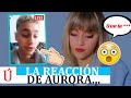 La reacción de Aurora tras el directo de Hugo y tras el beso...