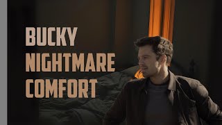 Bucky Comforts You After A Nightmare Marvel Asmr - Rain, Dialogue, Kisses, Breathing