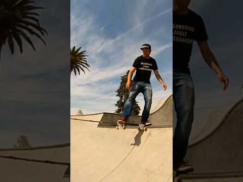 Fishing rod skateboard drop in