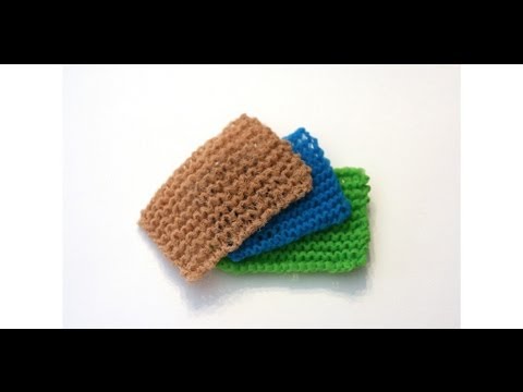 Kitchen Design Youtube on Learn To Knit A Dishcloth   Video S Uit Gemeente Urk   Plaats Nl