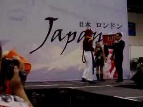 JapanEX Cosplay Competition 2nd place award