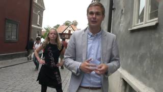 Twitterklänningen Möter Gustav Fridolin
