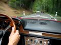 Chasing Fiat Dino Spider in the Odenwald, Germany